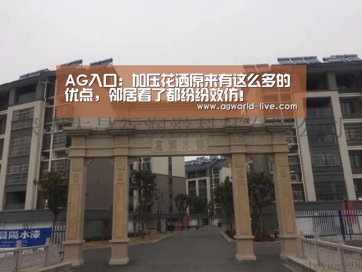 AG入口：加压花洒原来有这么多的优点，邻居看了都纷纷效仿！(图1)