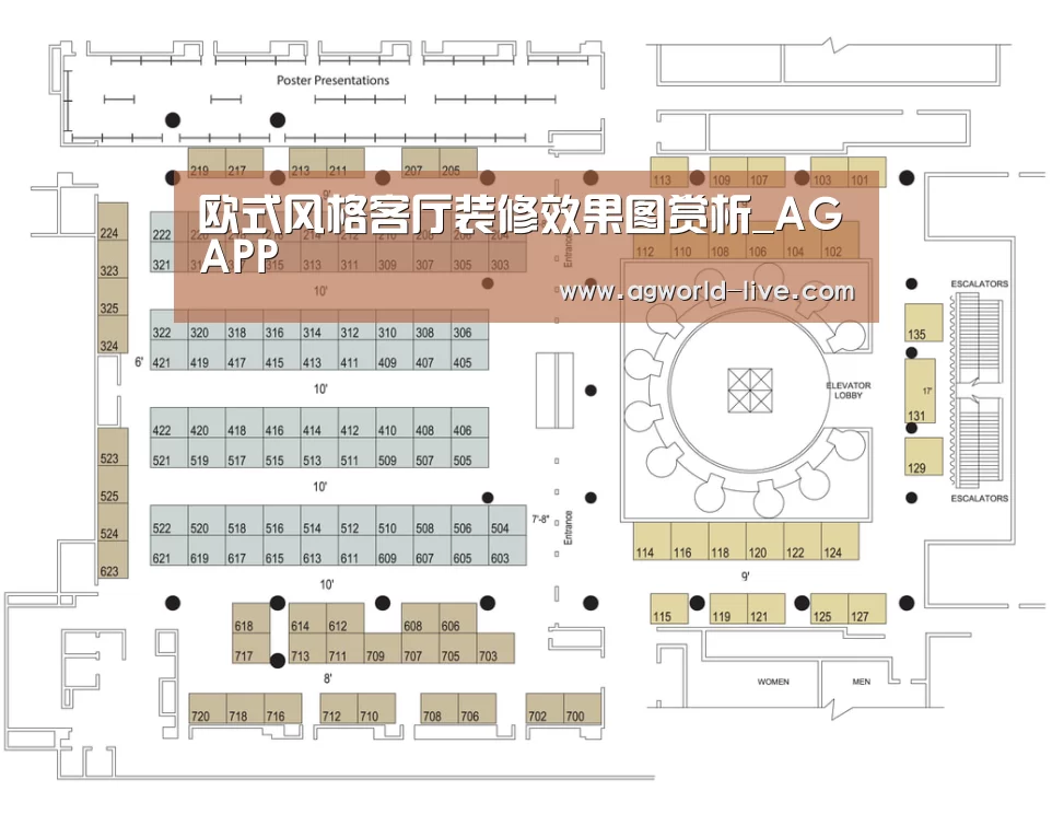 欧式风格客厅装修效果图赏析_AGAPP(图2) AG电竞