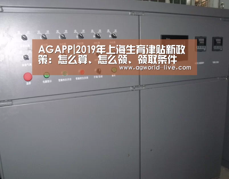AGAPP|2019年上海生育津贴新政策:怎么算、怎么领、领取条件(图3) AG入口